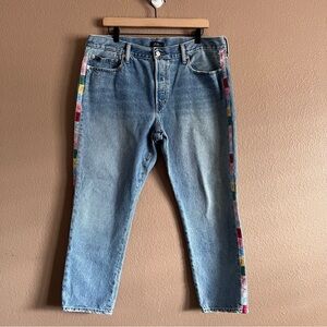 Polo by Ralph Lauren Straight Leg Jeans with Polo Branding on the Sides Size 32